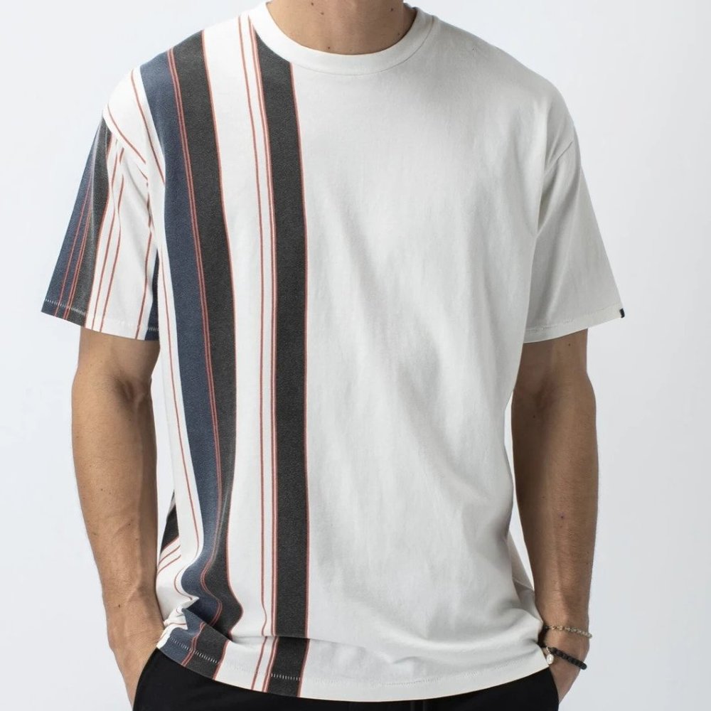 ZANEROBE Offstripe Milk/Ink Box T-Shirt
